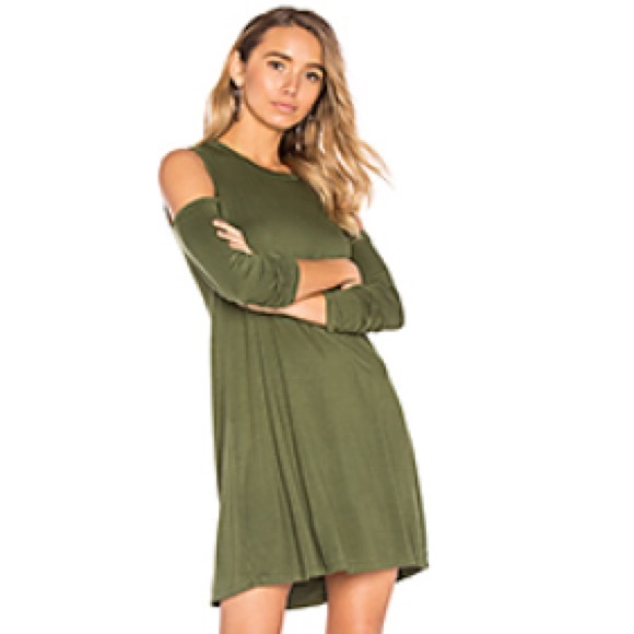 Michael Lauren NWT Military Green XS Tunic Dress - Picture 1 of 1